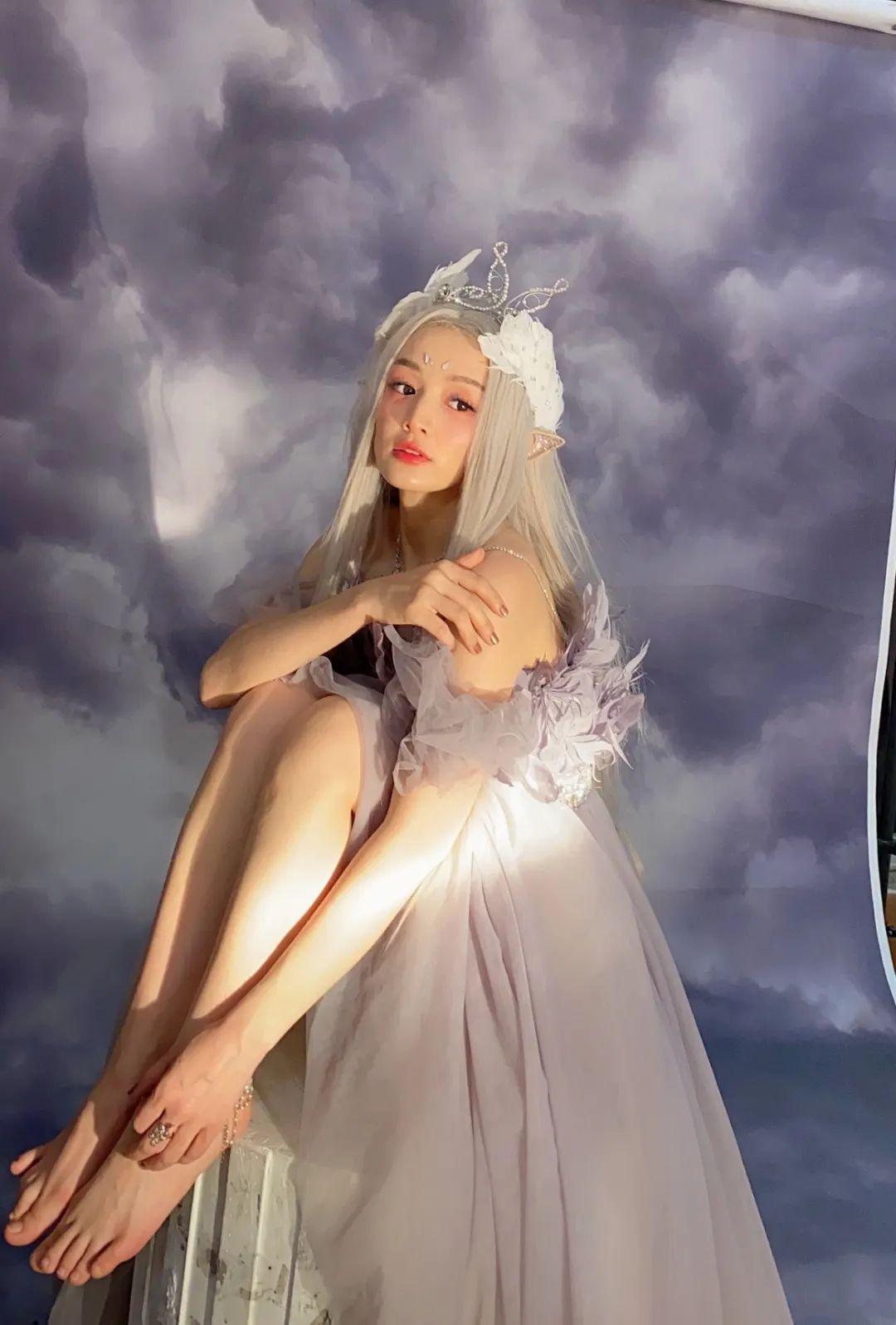 哇文儿怎么拍这种艺术写真照