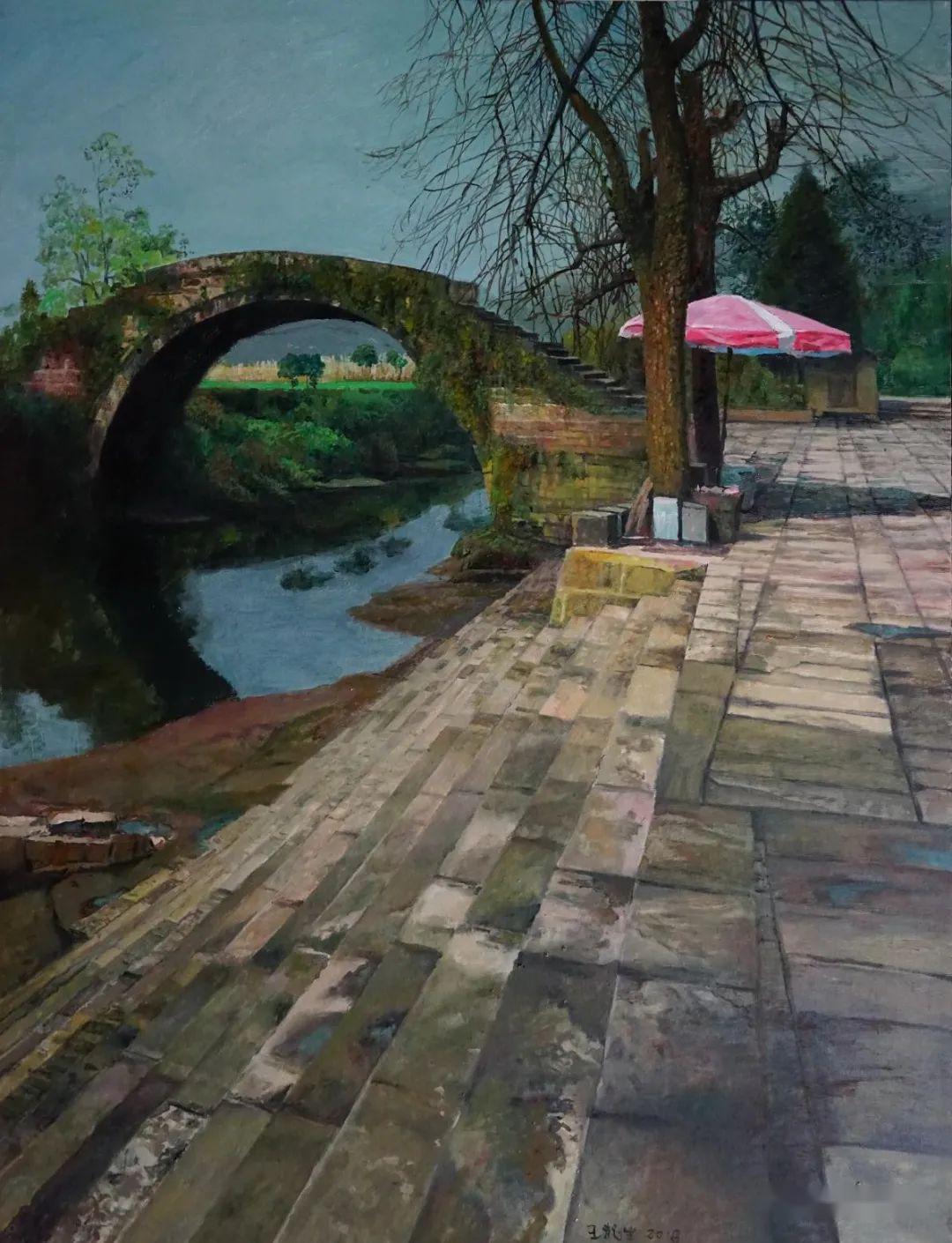 巴黎春季沙龙展1983年 《阳光下》入选香港第一届四川油画展1984年