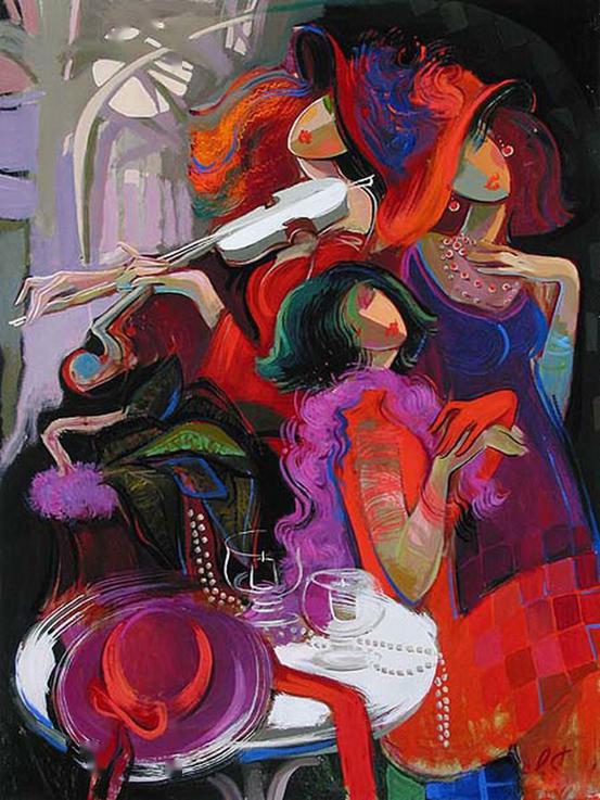 名画欣赏丨《三个女人》谢里