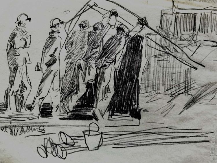 中国美术馆馆藏作品钢水61汗水的现实意义