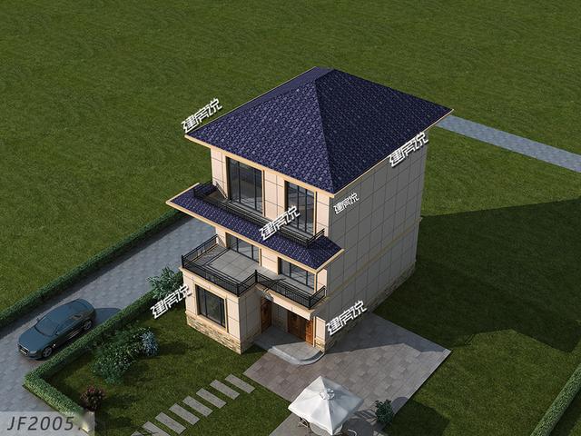 占地80平开间7米怎么建房说真的我从来没见过这么优秀的别墅