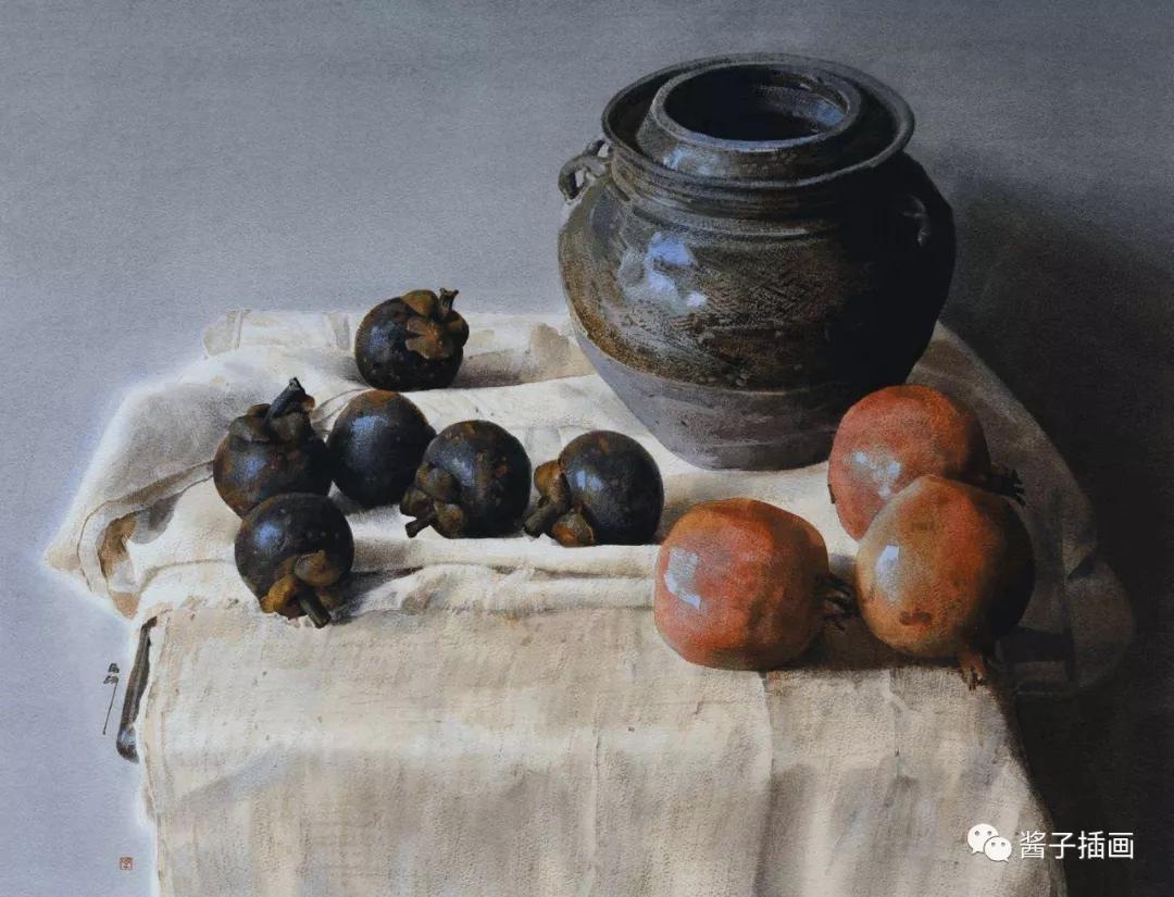 湖北水彩领军人物的水彩画家刘寿祥每个成功的画家也是发现自我的画家