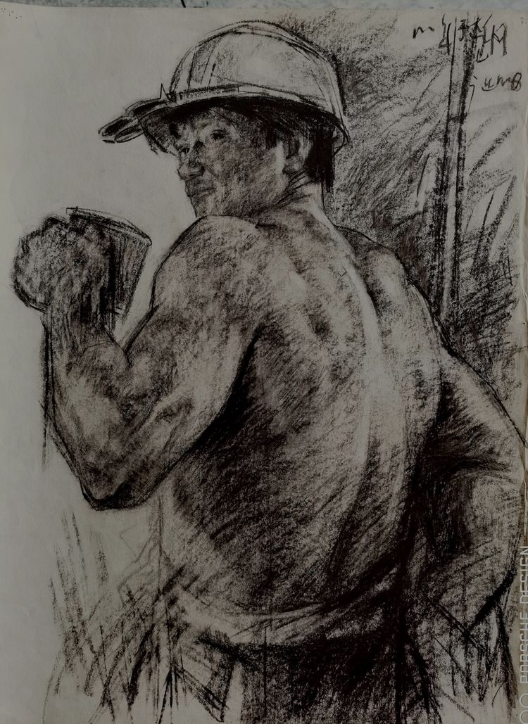 中国美术馆馆藏作品钢水61汗水的现实意义