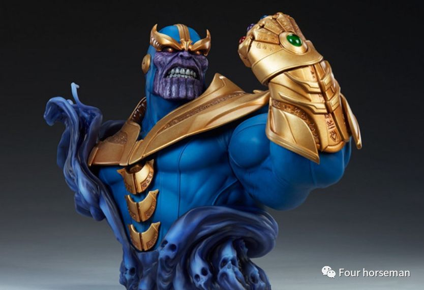 thanos 1/4雕像铜师傅 漫威正版 《复仇者联盟》灭霸 限量版 手办模型