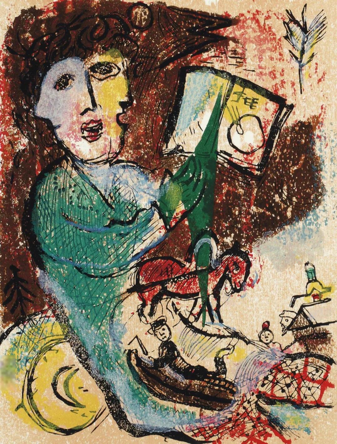 大师艺术名家夏加尔高清版作品欣赏