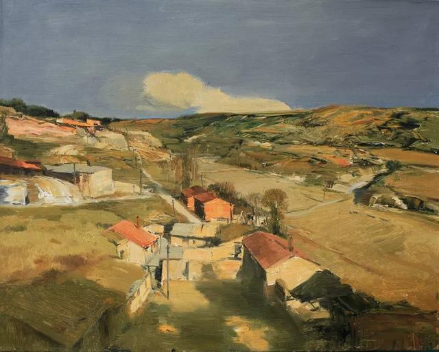 白羽平油画作品鉴赏