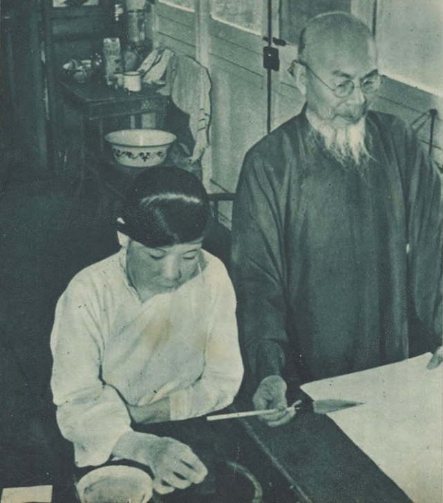 齐白石与胡宝珠