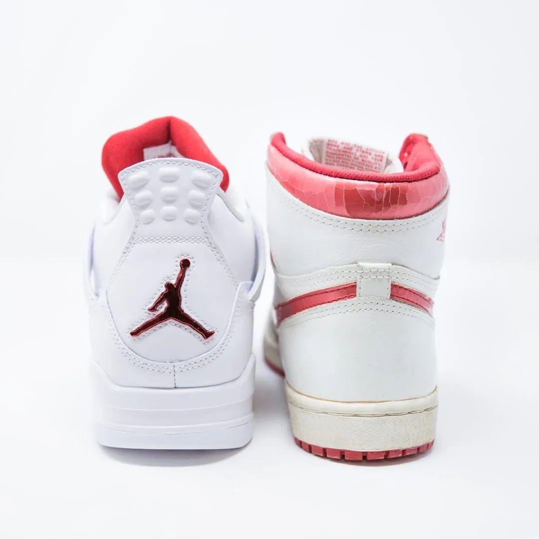 勝似套裝jordanbrand用四雙aj4致敬aj1