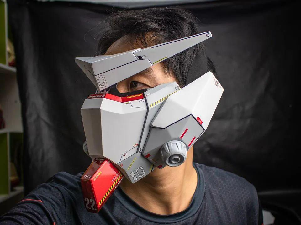 这个高达面罩应该是目前最帅的一个了吧