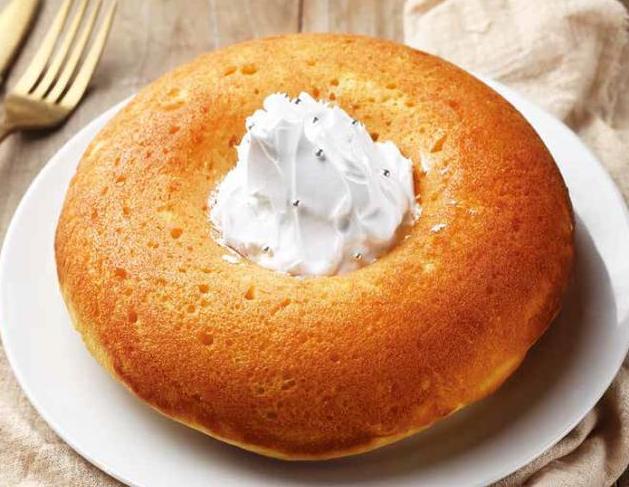 香甜丝滑朗姆糕酒香四溢美味非常软香可口戚风蛋糕味道超棒