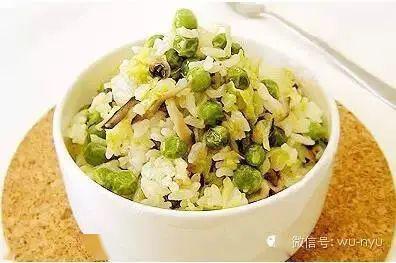 豌豆糯米饭,大概是目前保存最好的立夏饮食习俗.