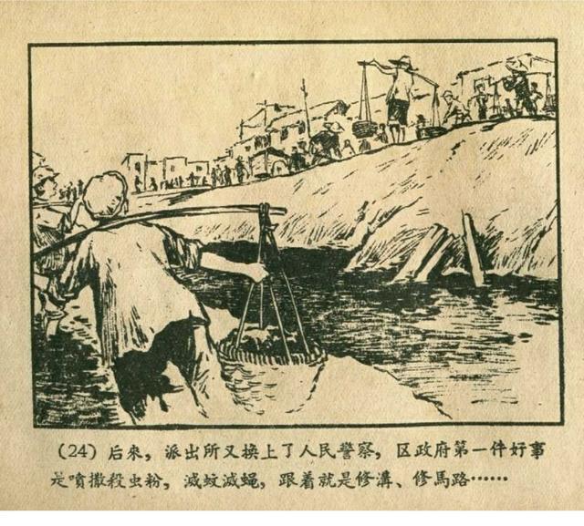 龙须沟一家人家一本1958年的故事经典老连环画