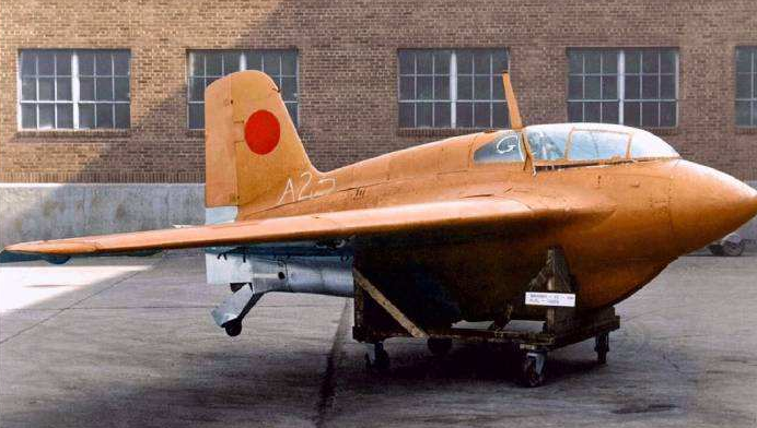 图为日本秋水战机