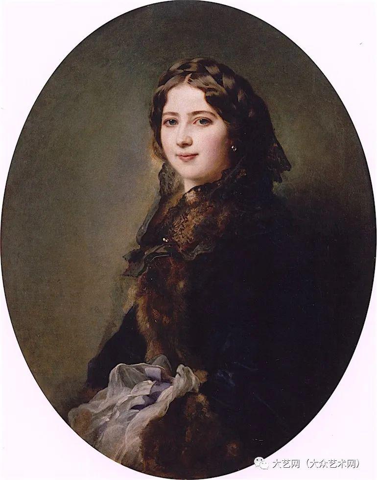 大众艺术网他一生与宫廷皇权结合在一起德国著名宫廷画家franzxaver