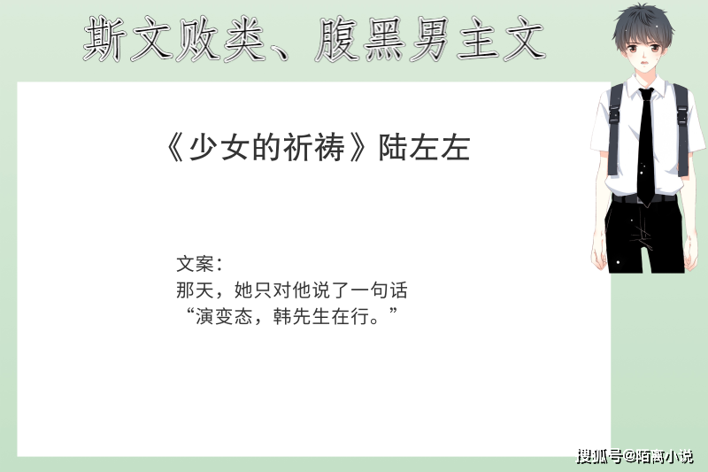 6本斯文败类腹黑男主文体验少女的祈祷中韩先生的魅力