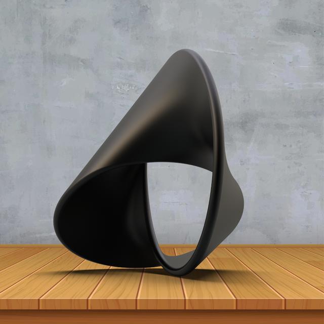 用SolidWorks画一个Oloid曲面，一个曲面放样就行_构造