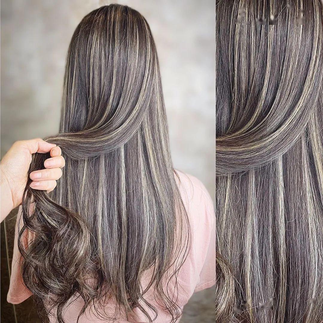 渐层次挑染才是今夏最佳