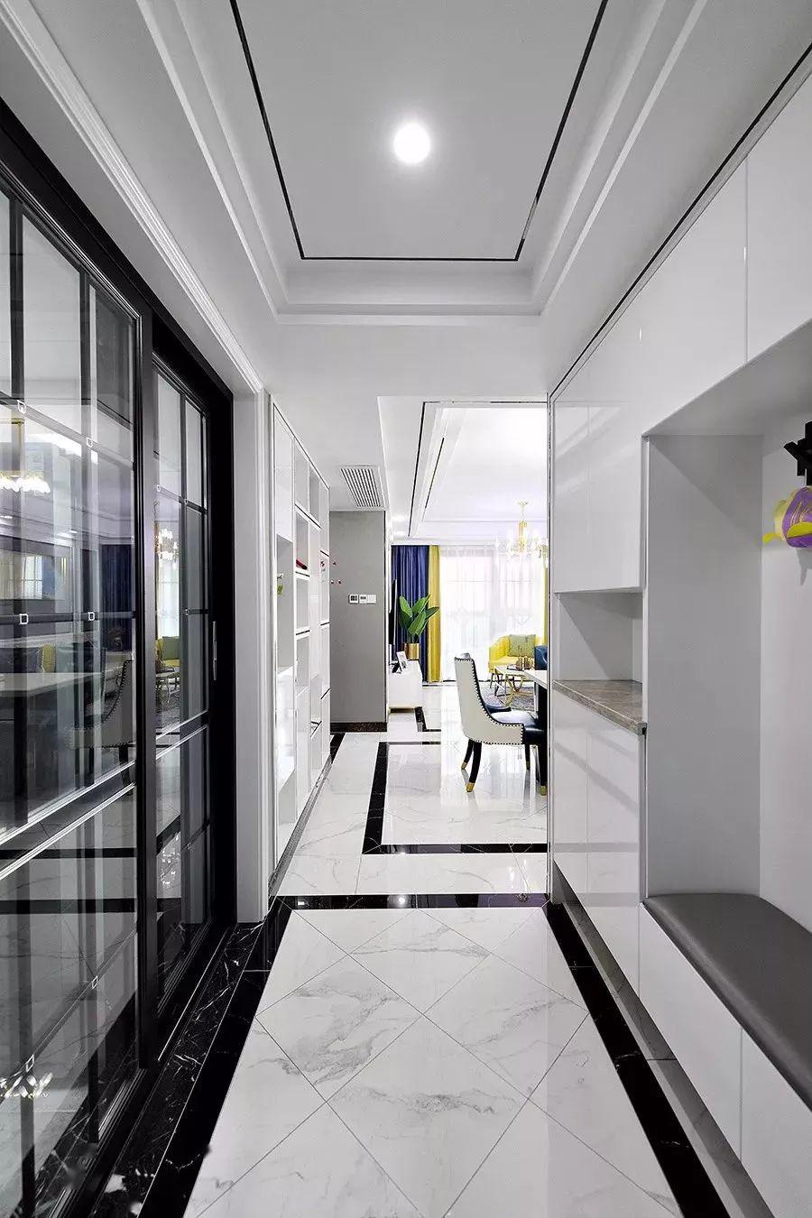 走廊过道的吊顶别弄得太复杂这样做简单又好看