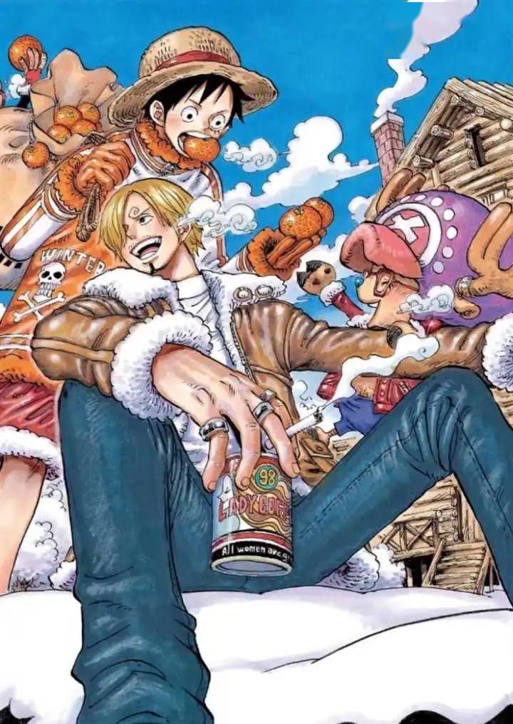 除了做菜,山治还做这些事情_路飞