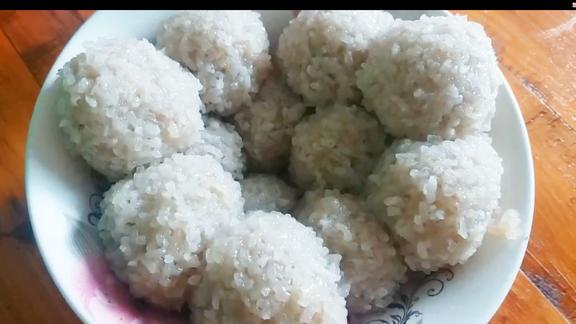 湖南农村的特色菜珍珠肉丸子做法简单超好吃
