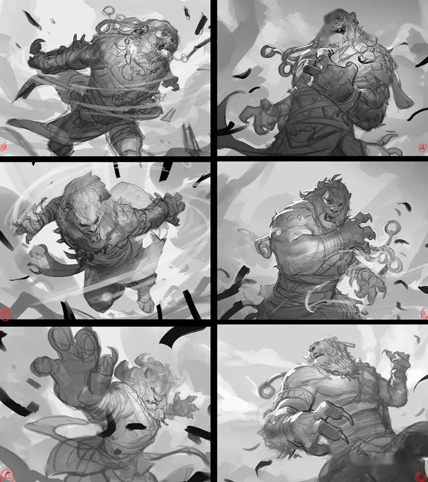 不得不说拳头的插画师随便挑出一个都是一顶一的好7game