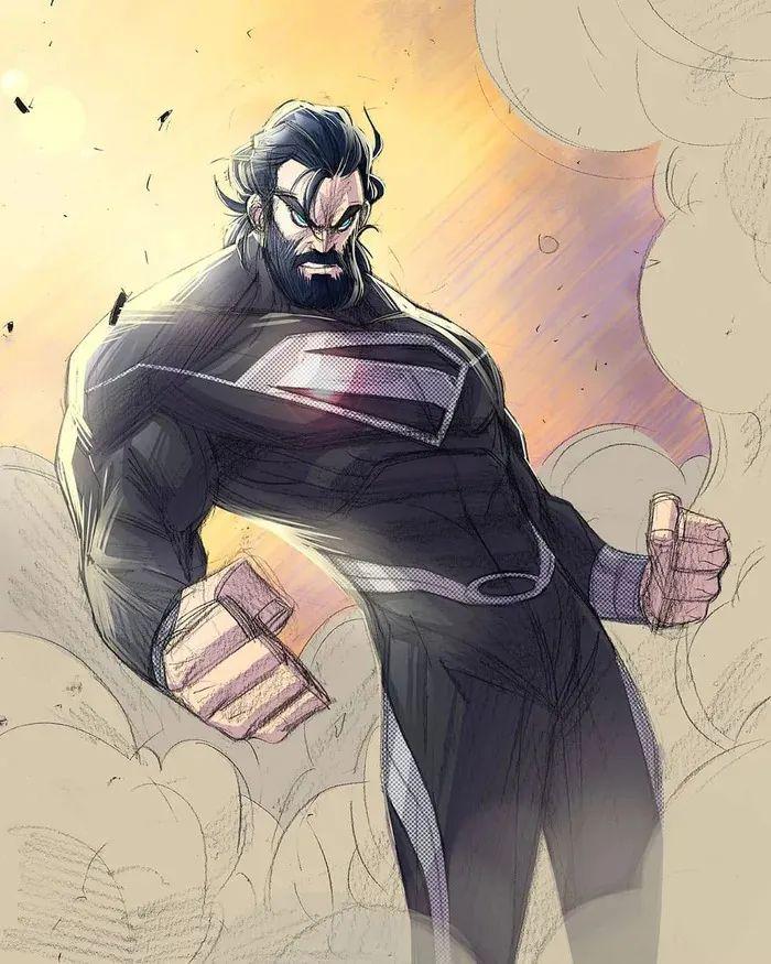 美漫美图赏漫威硬汉冬兵灭霸金刚狼美漫美人哈莉格温黑寡妇