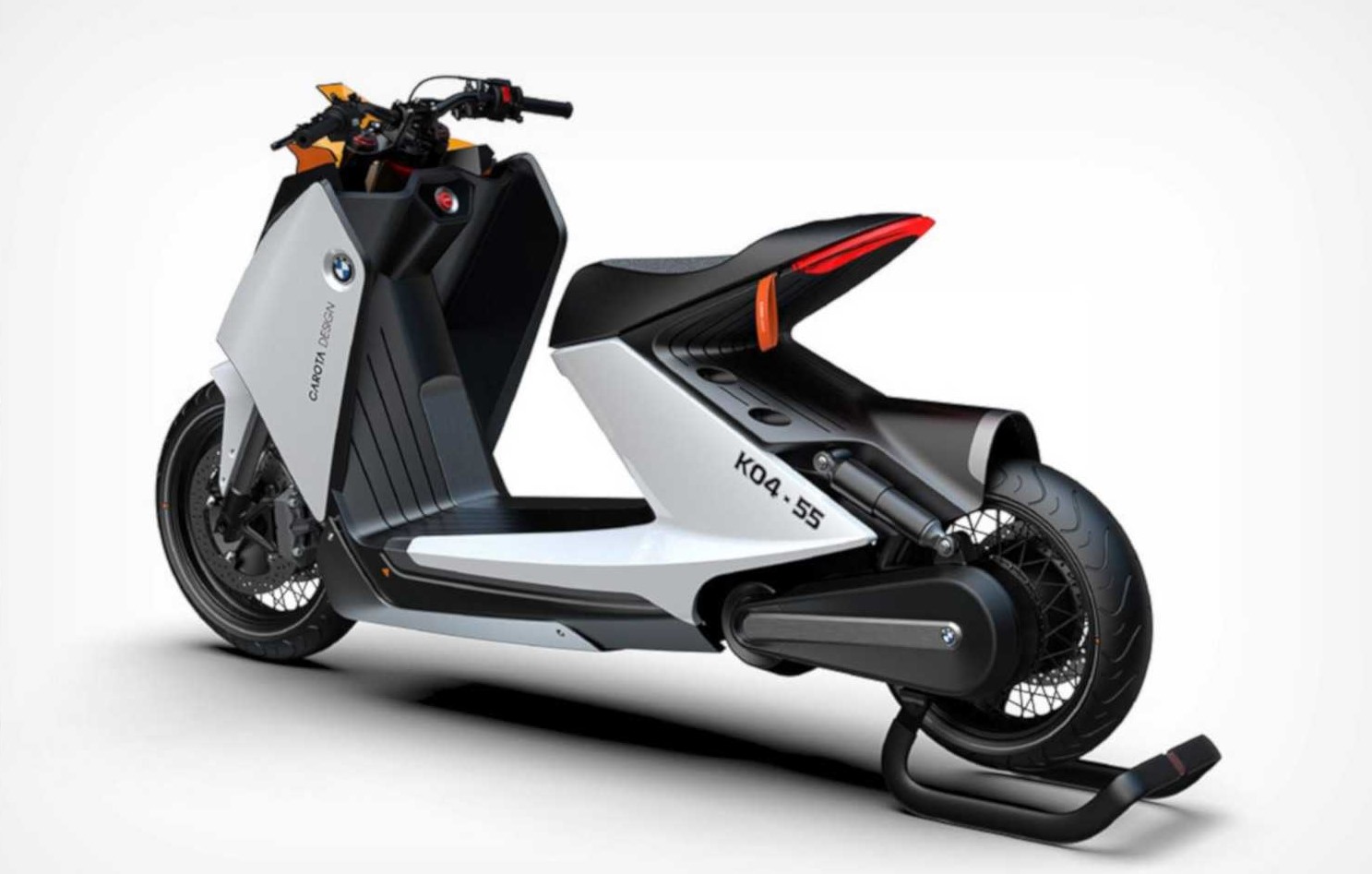 只差临门一脚宝马电动踏板概念车帅炸