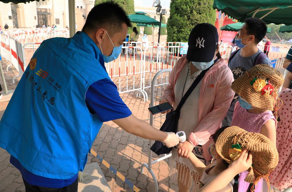 【feng说】丰台区各开放景区防控得当,五一游园秩序井然