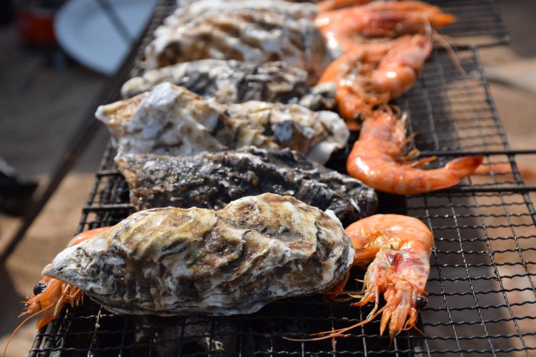 活动回顾面朝大海春暖花开青岛vespa海滩烤肉趴回顾