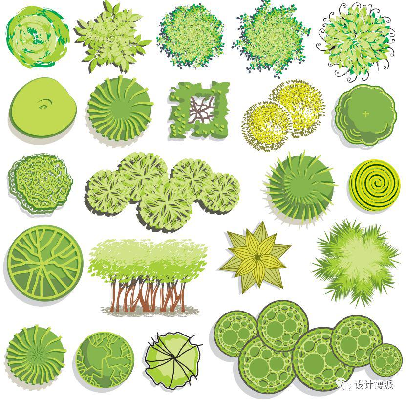 附:最新彩平素材_植物