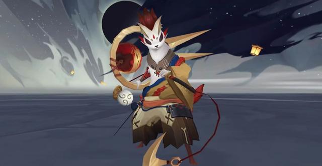 阴阳师新式神风狸刚出道就有皮肤这个式神有点体面