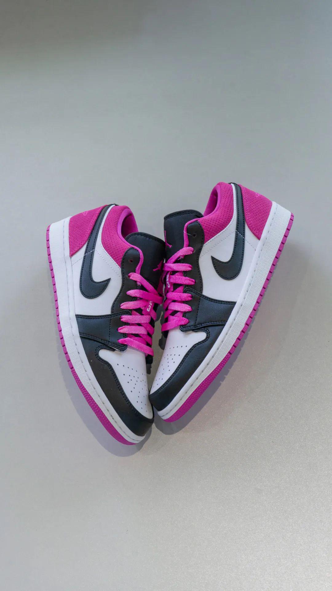 deal推荐airjordan1lowsefuchsia黑粉脚趾