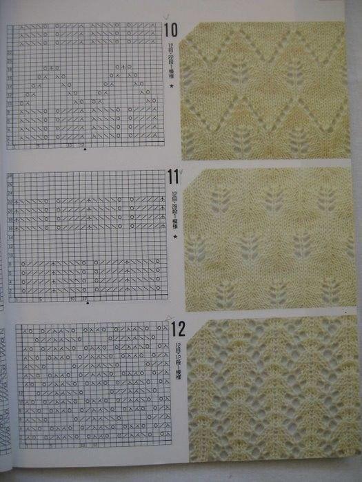 编织花样分享适合春夏的镂空花织法收藏保存