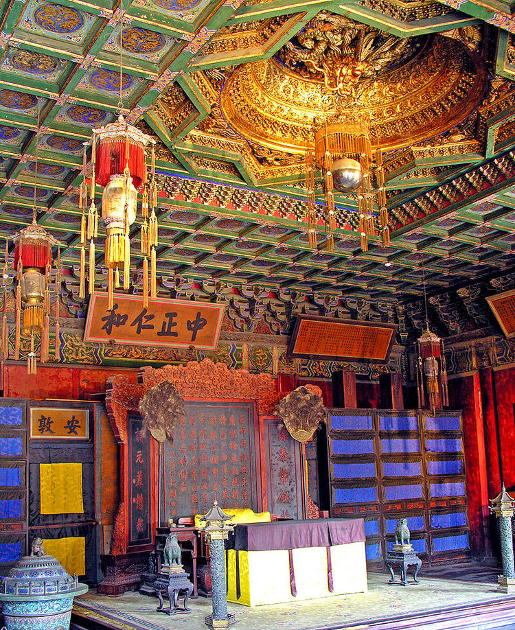 清朝皇宫背景图图片