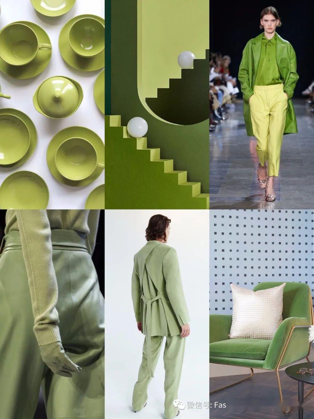 fashion色彩心理#_绿色