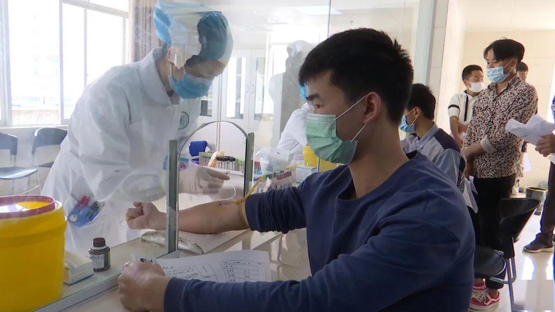 文山市征兵初检开始加入他们还有机会