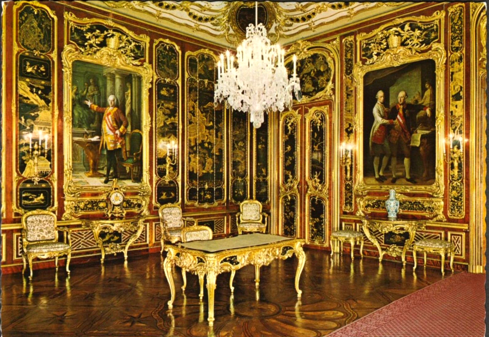 欧洲皇宫内部背景图图片
