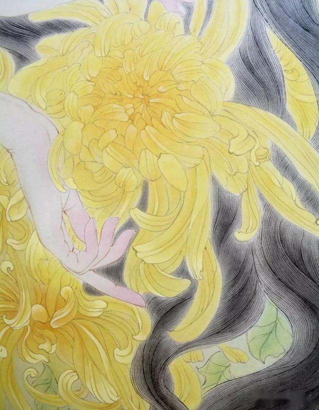 古色古香,香艳极致,每一张作品都惊艳时光_工笔画