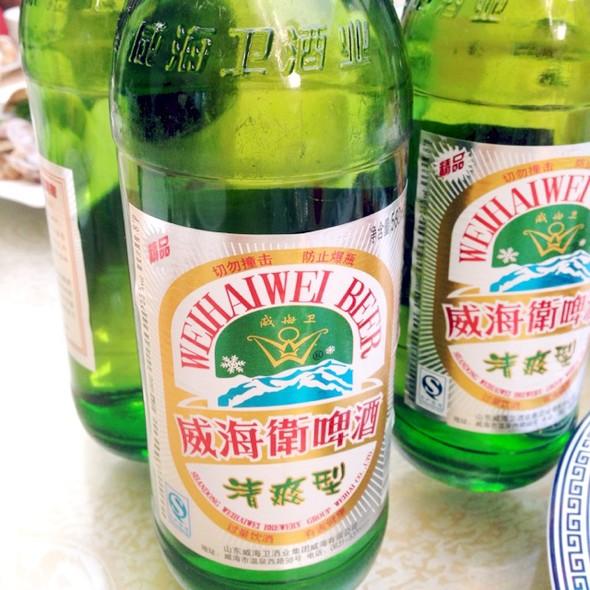 又是吃海鲜喝啤酒时青岛烟台威海都喝什么啤酒可惜很多没了