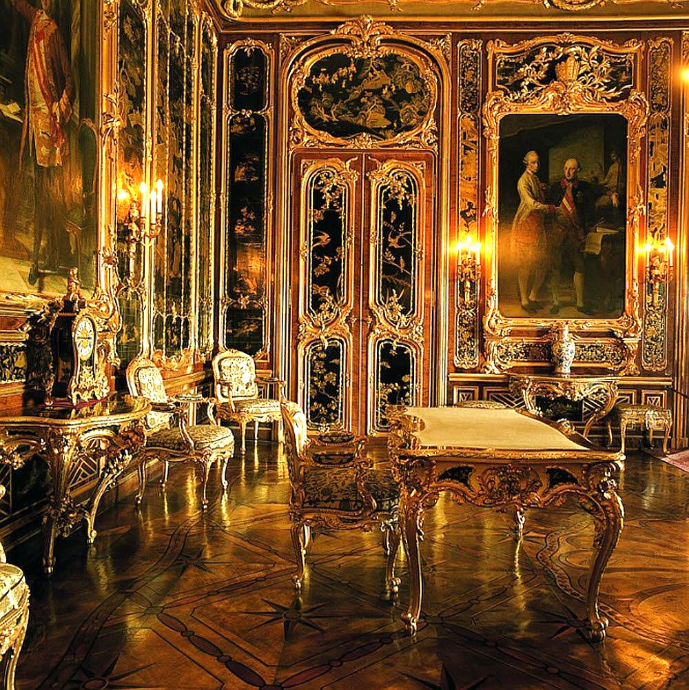 原创欧洲行69美泉宫承载着厚重历史的宏伟宫殿内景