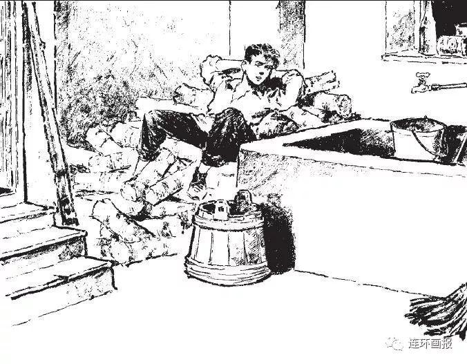欣赏| 连环画《钢铁是怎样炼成的》_保尔