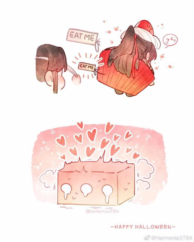 魔道祖师忘羡一起来吃蛋糕