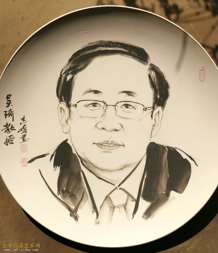 当代实力派人物画家姜志峰丨庚子抗疫书画系列作品网展