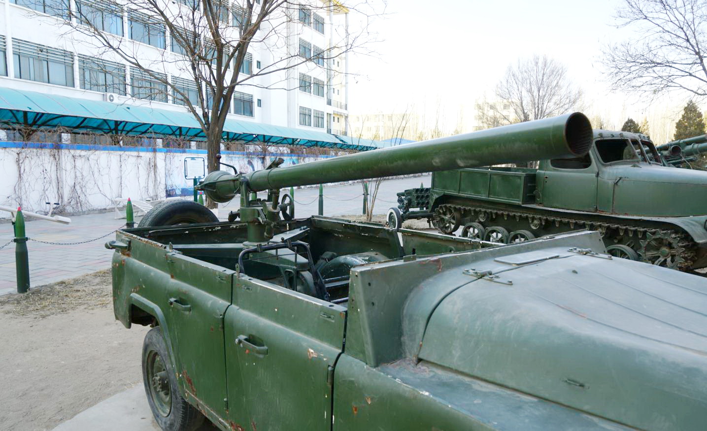 宋楠:3台基于bj212载具75式无后坐力车载炮技术状态对比