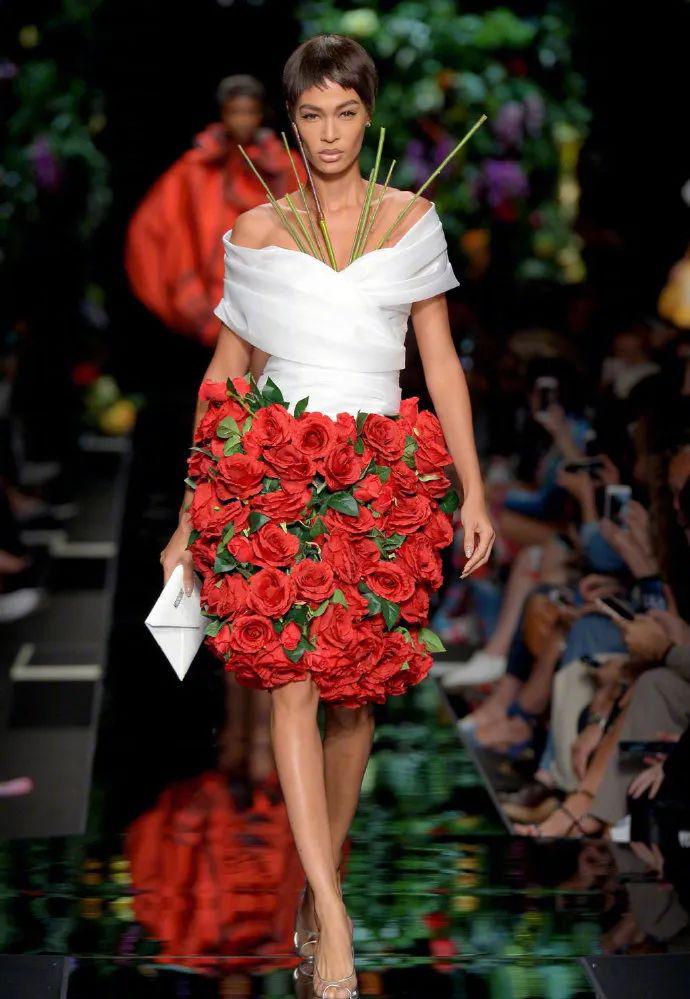 开满鲜花的礼服,谁穿谁是花仙子