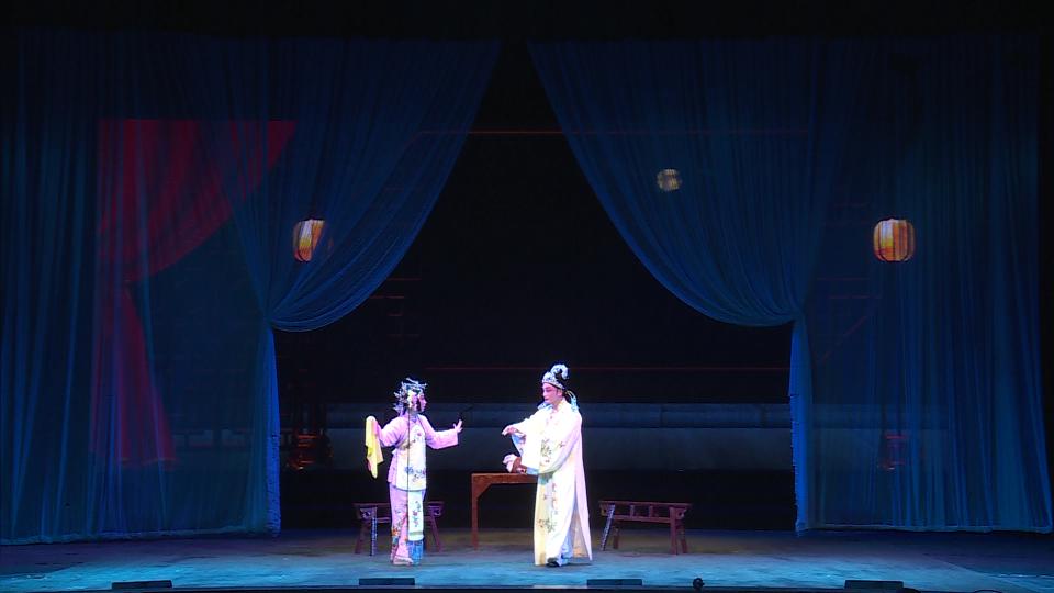 株洲市非遗传承人欢庆五一 花鼓戏(长沙花鼓戏)展演《调叔》