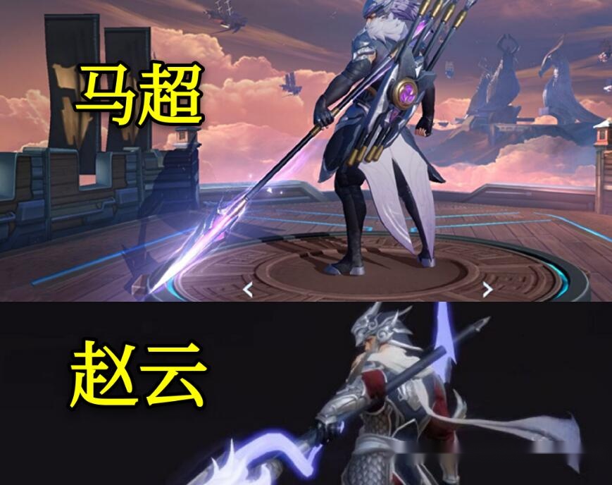 王者荣耀赵云新皮肤偷造型也就算了台词你也偷设计师太懒