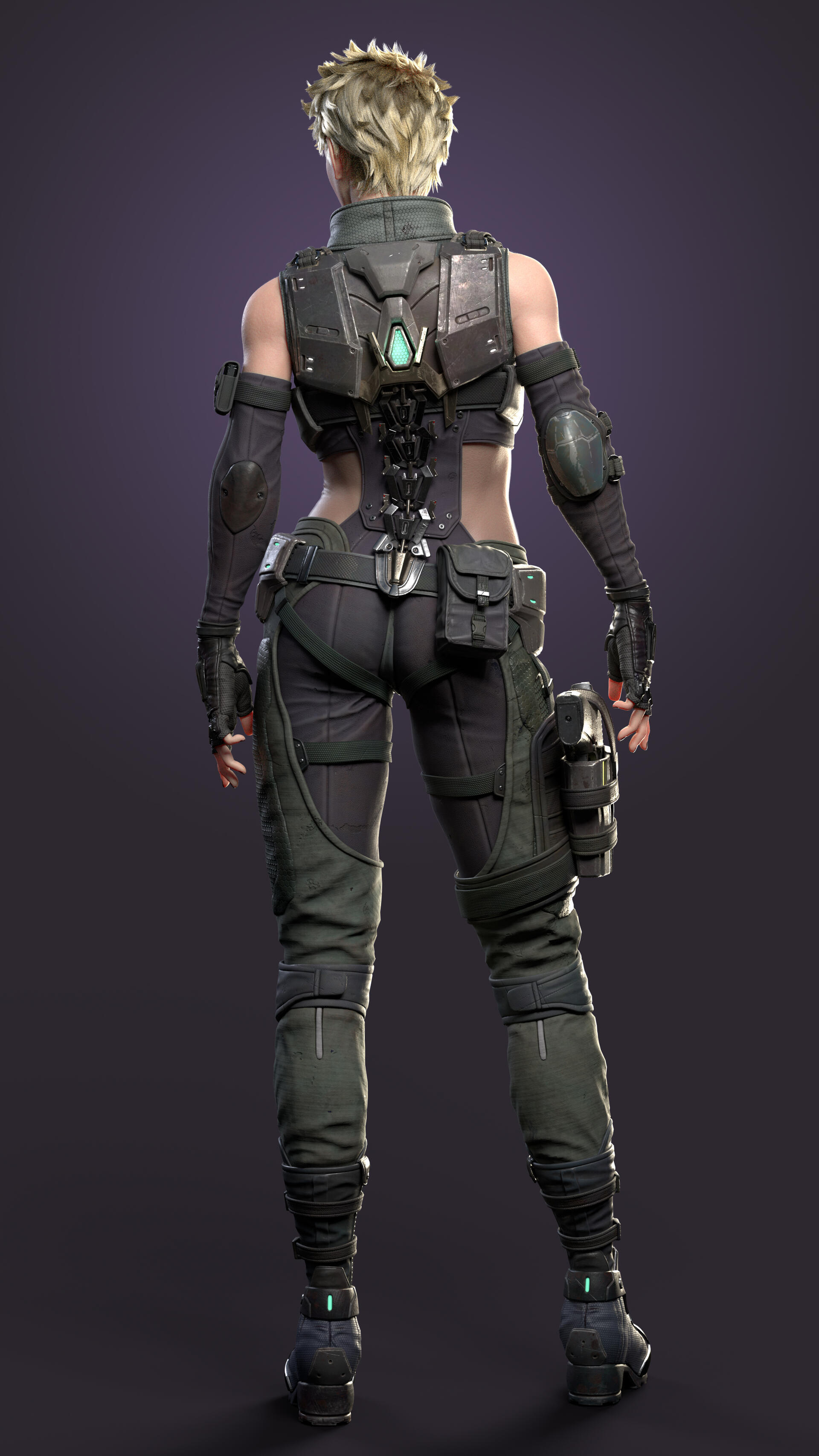 魔法】19qdwanghaoyu《兽化 》《兽化 二号机》最近练习 zbrush建模