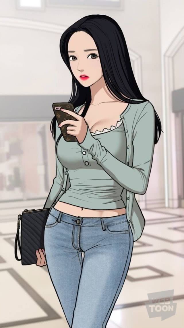 原创韩国女画师长了一张漫画脸索性用自己模样创作女主角