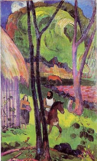 法国后印象派画家paulgauguin绘画作品